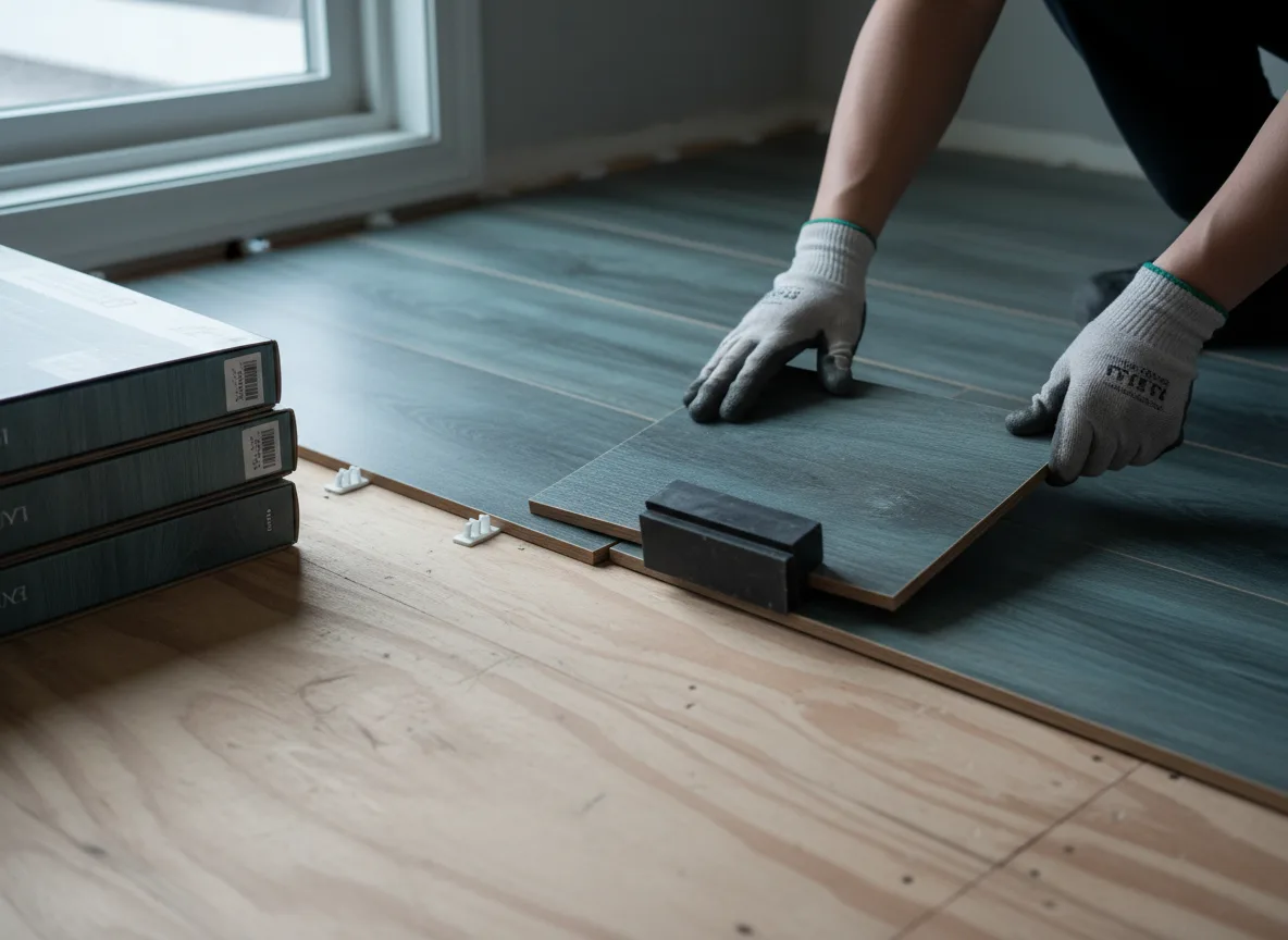 Luxury Vinyl Plank Installation company in Maida, ND